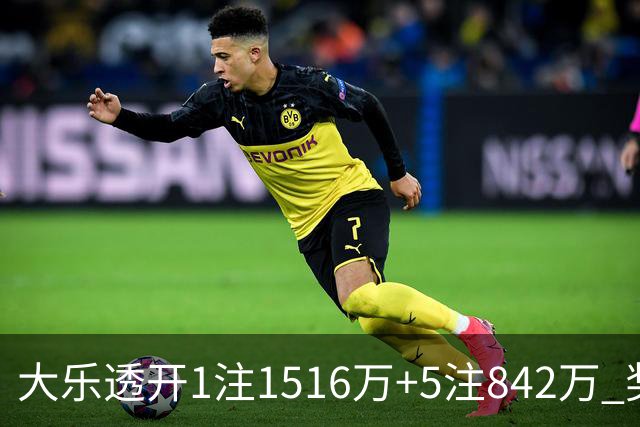 大乐透开1注1516万+5注842万 奖池余额7.98亿